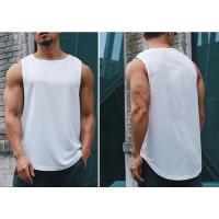 Summer Gym Tank Top Men Mesh Clothing Quick Dry Bodybuilding Sleeveless T Shirt Fitness Singlets Basketball Sports Muscle Vest - details 5