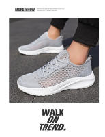 Zapatos deportivos de verano para hombre, con superficie mh transpirable, ligeros e informales, suela gruesa de gran tamaño para correr y viajar - details 12