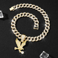 Collar De Punta De Águila Europeo Y Americano Para Hombres Y Mujeres Joyería Versátil De Cadenas De Colgante Animal Estilo Hip Hop/Rock - details 10