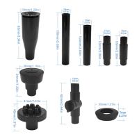 Conjunto de Boquillas de Grifo Ajustables de Altura 9Pcs Cabeza de Pulverización de Agua para Jardín, Piscina, Estanque Accesorio de Bomba Submersible - details 3