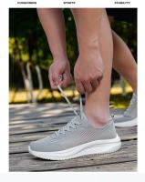 Deportes de moda para hombres grandes con parte superior de malla transpirable, suela ligera de EVA, zapatos de estilo para caminar en primavera y verano - details 6