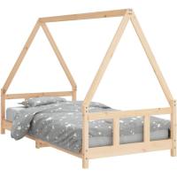 Estructura de Cama Infantil Madera Maciza de Pino 90x190 cm - details 0