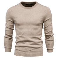 Suéter grueso de cuello redondo para hombre, jersey de punto cansado, tops de otoño e invierno - details 30