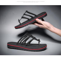 Nuevas chanclas de los hombres antideslizantes desgaste exterior zapatillas eva de los hombres casual playa zapatillas frescas - details 18