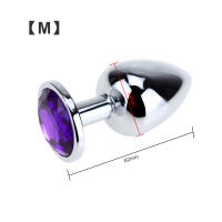 Juguetes Sexuales para Pareja Anal Plug de Acero Inoxidable Suave Dildo Cola Joyería de Cristal Entrenador BDSM Productos Sexuales Tienda - details 11