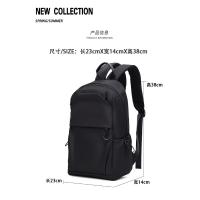 Mochilas pequeñas para hombre, bolso escolar deportivo para exteriores, Mini bolsos de hombro de viaje de tela Oxford a la moda para hombre, mochila negra 2023 - details 1