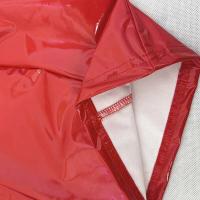 PU charol cuello en V profundo cintura ceñida ajustado ceñido al cuerpo mujeres sin mangas flaco Mini vestido de noche fiesta Club - details 7
