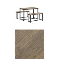 Conjunto Mesa Alta de Bar y 4 Taburetes Muebles Bar Comedor ES (OGT15-N) - details 25