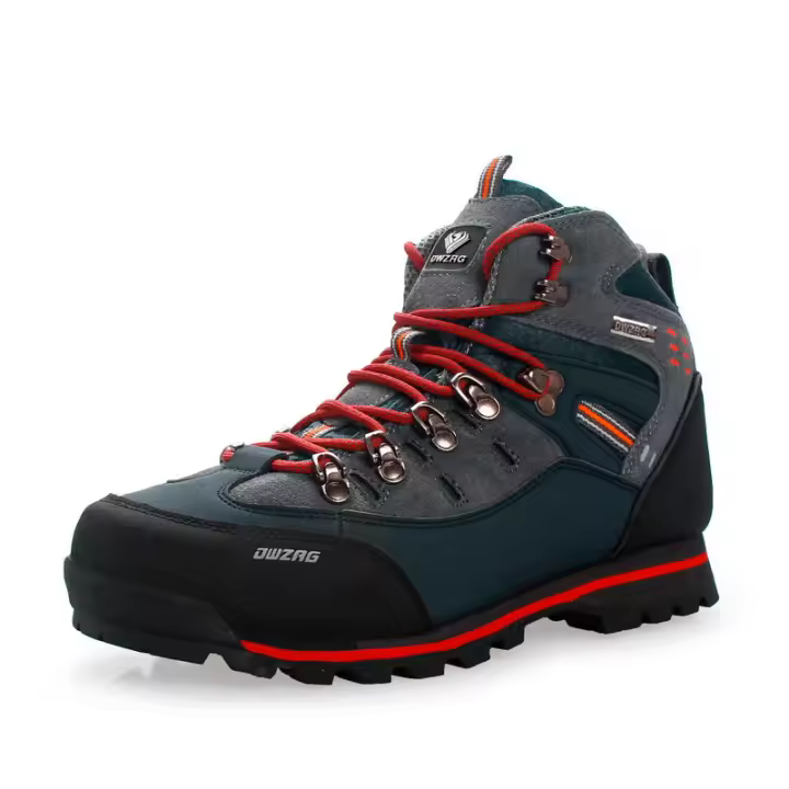 Zapatos de senderismo para hombre, botas de Trekking de escalada de montaña de alta calidad, botas de nieve informales a la moda para exteriores, Invierno - 1