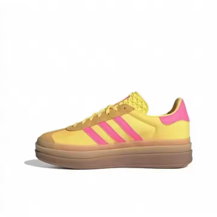 Buroalma Zapatos de mujer gezelle 2025 nuevos zapatos de plataforma de suela gruesa que realzan la altura, zapatillas casuales Dexun de tres barras - 1