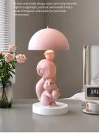 Encantadora lámpara de ardilla decorada pequeña lámpara nocturna en la cabecera de la cama de la Sala de estar - details 1