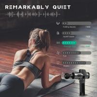 Pistola de masaje de 30 niveles para Fascia, equipo de Fitness eléctrico para relajación muscular profunda, cuerpo, cuello, reducción de ruido, hombre y mujer - details 4