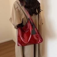 Bolso de hombro de charol para mujer, bolso de mano informal Vintage, bolso de compras de gran capacidad - details 9