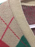 Cardigan de Punto Retro para Mujer 2024 Ajuste Suelto, Manga Larga, Gancho, Elegante - details 34