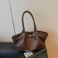 Bolso de Hombro de Diseño de Lychee Bolso de Mano de Cuero PU de Color Sólido - details 12