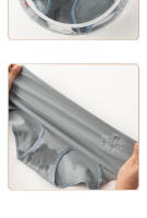 Bragas de Algodón de Talla Grande para Mujeres 4Pcs/Set Ropa Interior de Cintura Alta Sexy Lencería Transpirable Diseño de Corte Alto Lavable a Mano - details 9