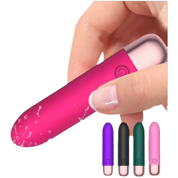 Leten Vibrador Potente Boleta USB Estimulador Clitorial para Mujeres 14 Velocidades - 1