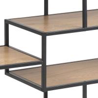 Librería de 4 Estantes 35 x 114 x 78.2 cm Acabado con Efecto de Roble Antes era Movian - details 6