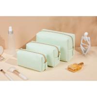 Bolsa de Higiene Personal Portátil de Cuero PU Impermeable, Organizador de Cosméticos para Mujeres - details 1