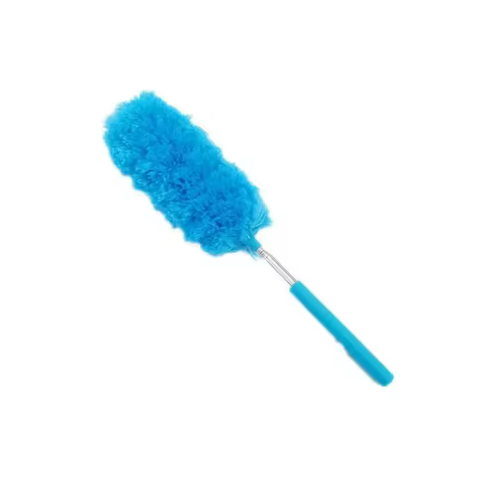 Plumero de plumas largo telescópico, cepillo estático mágico, 80cm, extensible, portátil, Mini, duradero, lavable - 1