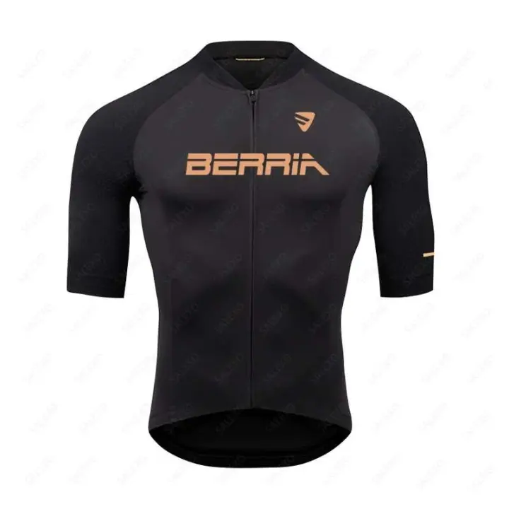 Berria - Conjunto de ropa deportiva ciclista para hombre, maillot de manga corta, resistente a los rayos UV, verano, 2023 - 1