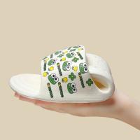 Pantuflas de dibujos animados ZHIDA, zapatos plegables de viaje, antideslizantes, para el hogar, para hombre y mujer, planas, deslizantes, portátiles, para la playa - details 2