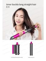 Secador de pelo , plancha rizadora con cepillo, multiestilizador Cabello rizado Secador de pelo - details 10