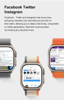 Reloj inteligente DT Ultra 2, dispositivo con control del ritmo cardíaco, ajuste del brillo, brújula, Modo deportivo, GPS incorporado, , novedad de 2024 - details 15
