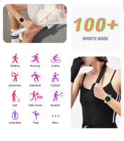 2025 Nuevo 1.27 pulgadas Resistente al agua, Recordatorio de ciclo fisiológico, Trajetoria de movimiento GPS, Frecuencia cardíaca, Presión arterial, Oxígeno en sangre, Música, Monitoreo del sueño, Reloj inteligente de moda para mujer para iOS y Android - details 12