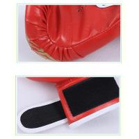 1-5 pares, venta al por mayor, guantes de boxeo para adultos y niños, guantes de combate MMA de cuero PU transpirables, guantes tailandeses para entrenamiento de boxeo para niños - details 3