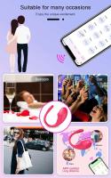 Consolador vibrador para mujer, aplicación inalámbrica Bluetooth, punto G, Control remoto, huevo vibrador, clítoris, bragas femeninas, Juguetes sexuales para adultos - details 5