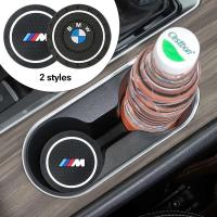 Alfombrilla para taza de agua de coche, accesorios de almacenamiento Interior para E91 X5 E70 F11 E30 F31 X3 F25 E61 E83 X1 E53 E87 F40 F32 x7, 2 uds. - details 4