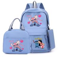 Conjuntos de Mochilas Escolares LILO y Stitch Bolsas de Almuerzo para Niños y Niñas - details 1