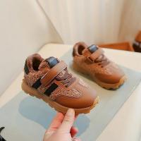2024 invierno nuevos zapatos casuales para niños para niñas moda estilo coreano fondo suave antideslizante versátil Chic zapato de algodón escolar - details 4