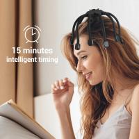 Masajeador De Cabeza Garra De Pulpo Eléctrico Anti Estrés Masaje De Cabello Dispositivo De Terapia Bluetooth Recargable - details 0