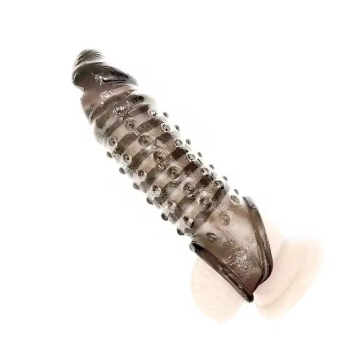 Empaque privado Anillos SEXY para hombres Funda reutilizable para testículos Retraso de la eyaculación Erección más fuerte Estimulación Juguetes sexuales para parejas masculinas adultas - 1