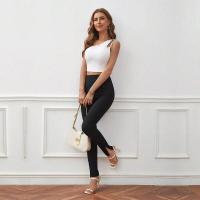Pantalones elegantes de cintura alta para mujer, comodidad y estilo en primavera y otoño - details 1