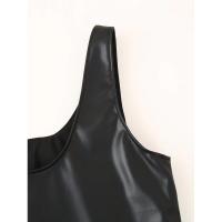 Vestido Mini Negro de Mujer con Decoración de Cuentas Moda Verano 2025 Elegante Sin Mangas para Mujer. - details 8