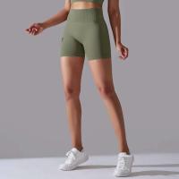 Pantalones cortos de cintura alta para mujer, ropa deportiva para Yoga, gimnasio, correr, pantalones cortos de entrenamiento - details 5