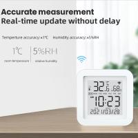 Sensor de Temperatura y Humedad Tuya WIFI Termómetro y Higrómetro para Cocina y Comedor - details 5
