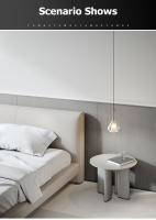 TOMAXIN-araña de cristal de doble capa, posmoderno, simple, cónico, 20 cm, decoración interior para el hogar, restaurante, cabecera, dormitorio - details 1