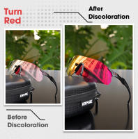Kapvoe-gafas de sol deportivas para hombre, lentes fotocromáticas para ciclismo de montaña, polarizadas, UV400 - details 2