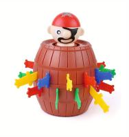 Juego de Tablero Interactivo de Cubo Pirata Juguete de Pequeño para Niños - details 2