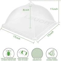 Tienda plegable de malla para alimentos a prueba de mosquitos, sombrilla de red para picnic, cubierta protectora para platos, accesorios de cocina - details 11
