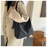 Bolso de mano de cuero de moda para mujer, tendencia 2025, bolso de hombro Simple grande de alta capacidad, bolsos de mano para mujer, bolsos de mensajero - details 19