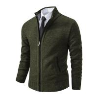 Jersey de punto para hombre, cárdigan, suéter de lana, chaqueta casual cómoda y cálida. - details 26