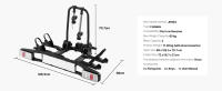 SucceBuy Portabicicletas, Portabicicletas Plegable y Bloqueable, Se Adapta a Receptores de 5 cm, Transporta 2 Bicicletas con Luz Trasera, Capacidad de 65 kg - details 5