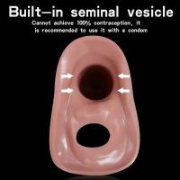 Funda realista de silicona de 6 tamaños Leten para agrandar el pene, condones grandes, juguetes sexuales para hombres, productos para extender el pene. - details 13