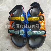 Plataforma para mujer New Beak Sandalias de estilo playero al aire libre coloridas de gran tamaño - details 10