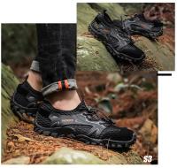 Zapatos antideslizantes resistentes al desgaste para exteriores para Hombre, Zapatos de senderismo, zapatillas de senderismo para correr, Zapatos rápidos para exteriores para Hombre, Invierno - details 11